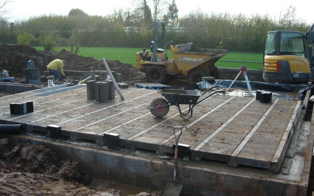 Foundations and floor